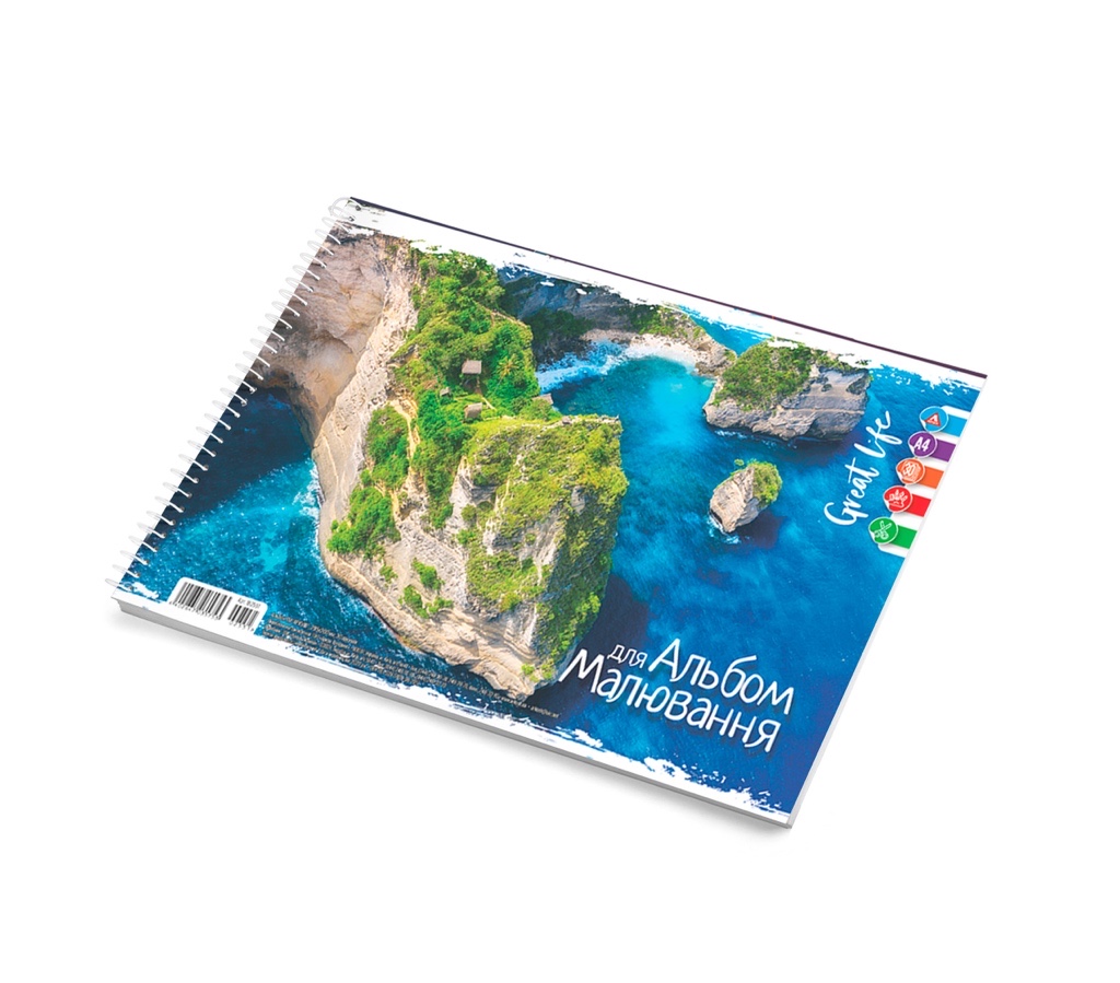 Альбоми для малювання А4 на спіралі